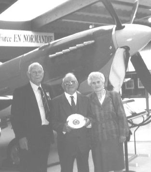 Frank with Henri and Marie Lair at the Memorial de Bayeux in 1994 during the - photo 19