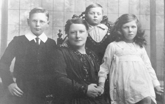 From left to right Fred Catherine Holland Frank and Doris Frank with his - photo 2