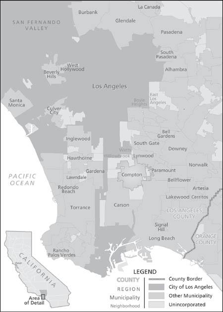 Figure 1 Section of Los Angeles County Figure 2 The borders of Compton - photo 2