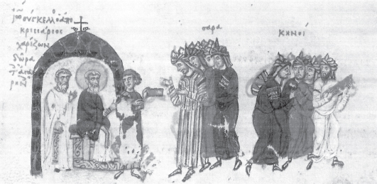 John Syncellus gives the Arabs presents after V Tsamakda The illustrated - photo 6