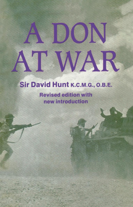 Sir David - A Don at War