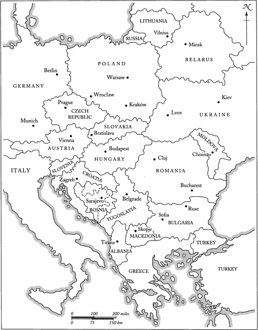 Map 1 Physical features of Eastern Europe Map 2 Eastern Europe November - photo 1