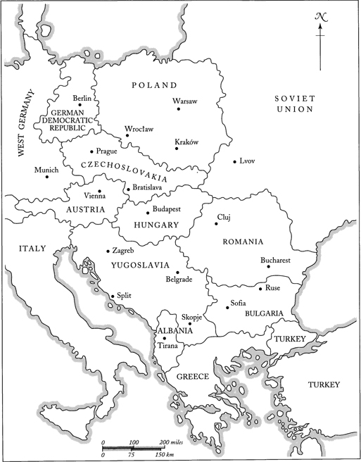 Map 3 Eastern Europe 1996 1968 January Alexander Dubcek replaces - photo 3