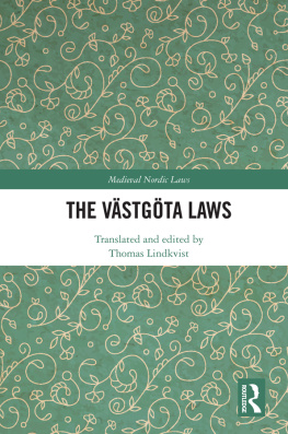 Thomas Lindkvist - The Västgöta Laws