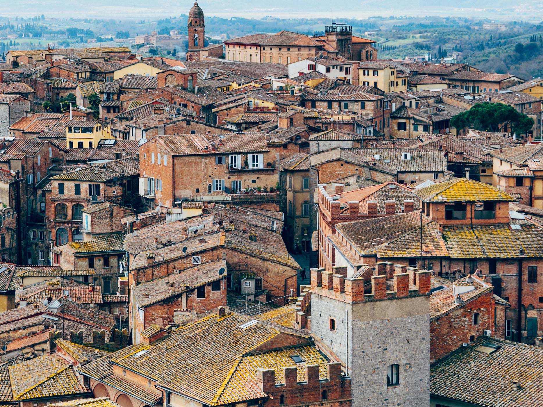 The rooftops of Siena Kai Gilger Wikimedia Commons First published in the - photo 3