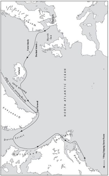 2 NORTH ATLANTIC STEPPING STONES 3 VIKING GREENLAND 4 VIKING - photo 3