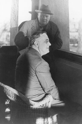 The greatest man I have ever known Churchill and Roosevelt atop the tower at - photo 3