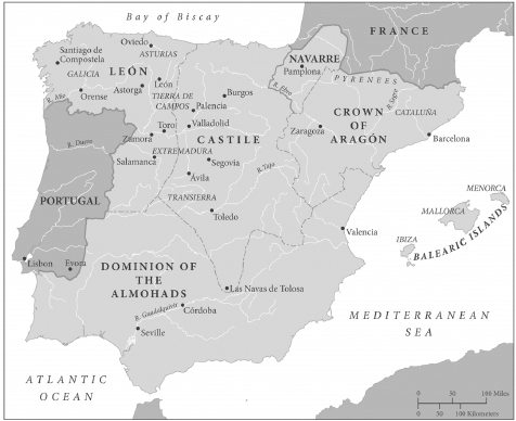 Figure 2 Iberia in the early thirteenth century Introduction Berenguela of - photo 4