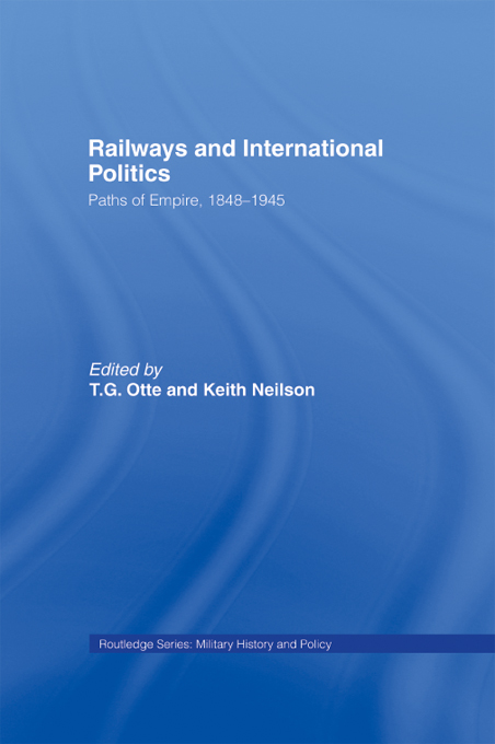 Railways and International Politics This new volume of essays by expert - photo 1