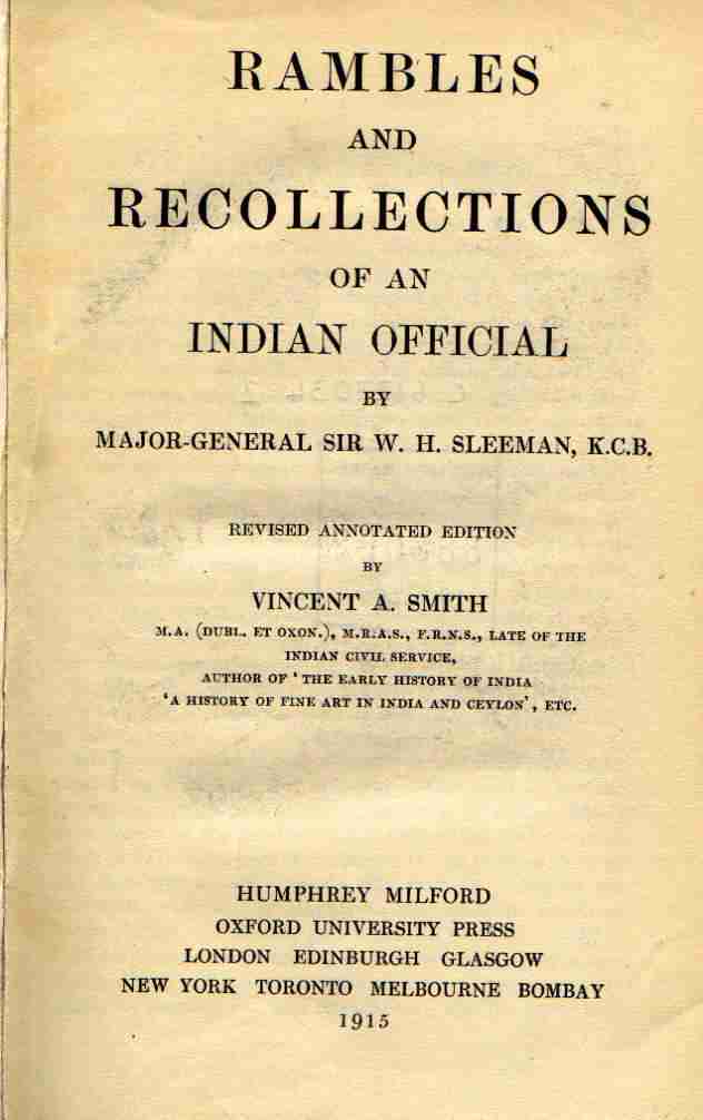 RAMBLES AND RECOLLECTIONS OF AN INDIAN OFFICIAL Portrait of General Sir W H - photo 1