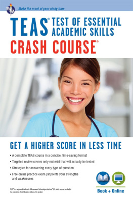 Daniel Greenberg TEAS Crash Course Book + Online