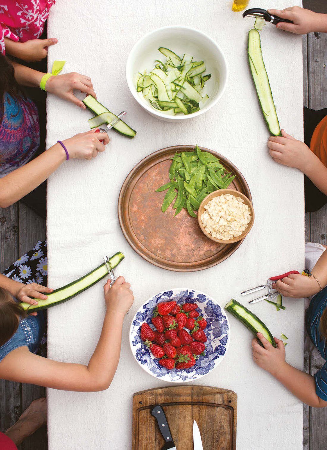 strawberry cucumber ribbon salad page 38 watermelon salad page 40 - photo 40