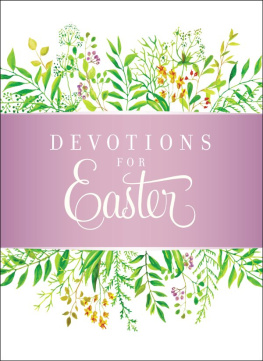 Stacy J. Edwards - Devotions for Easter