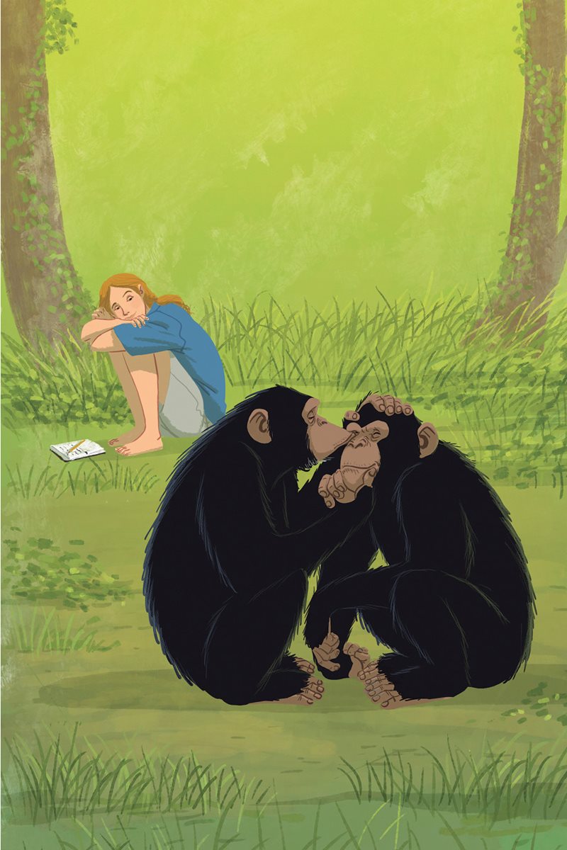 Jane discovered that chimps can feel angry sad lonely and joyful They - photo 20