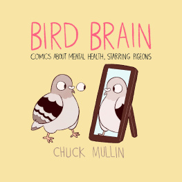 Chuck Mullin Bird Brain: Comics About Mental Health, Starring Pigeons