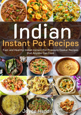 Joyce Hendrix - Indian Instant Pot Recipes