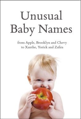 Paddington Baher Unusual Baby Names: From Apple, Brooklyn and Chevy to Xanthe, Yorick and Zafira