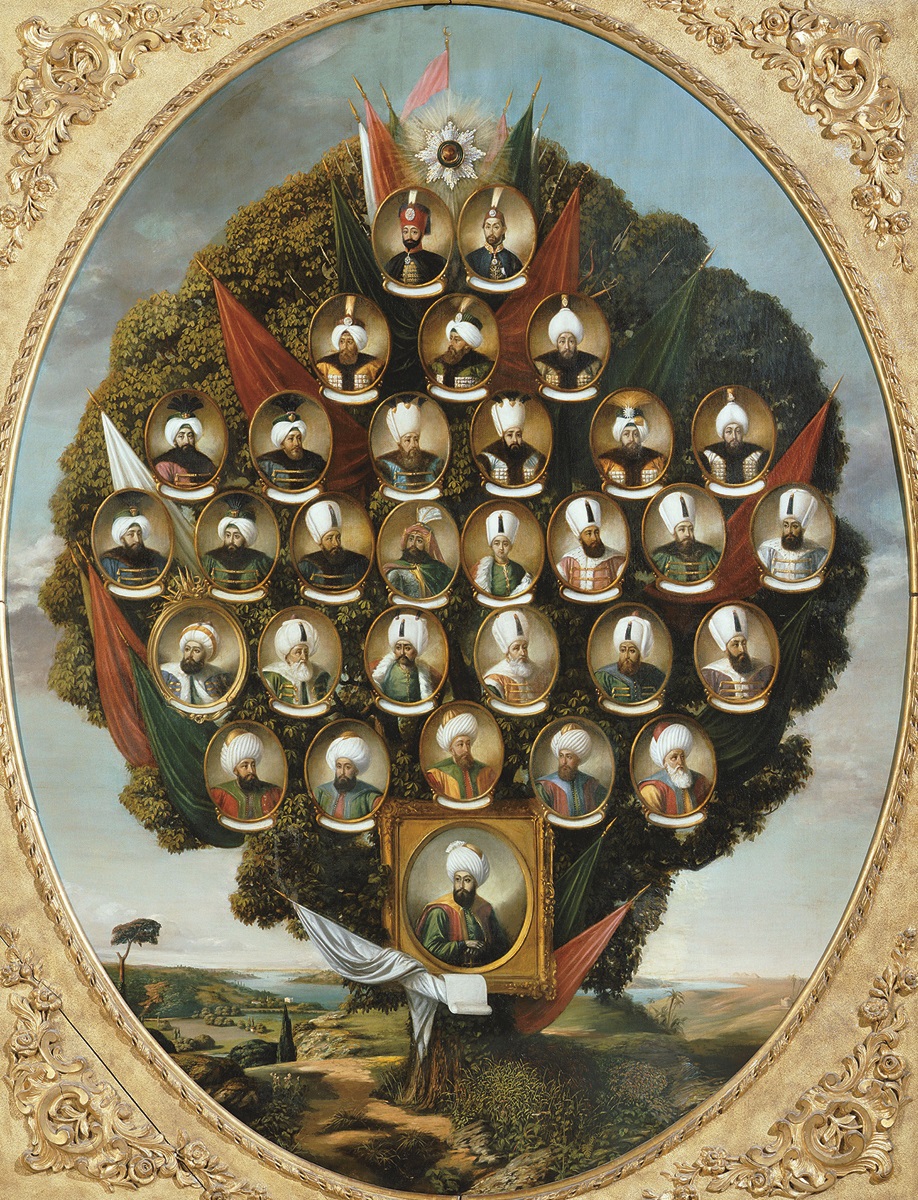 Genealogical tree of the Ottoman sultans produced in 186667 during the reign - photo 6