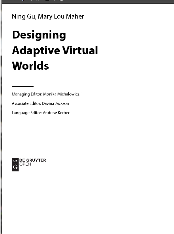 Designing Adaptive Virtual Worlds - image 1