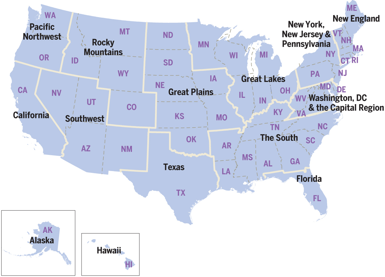 Lonely Planet USA 12 Travel Guide - photo 3