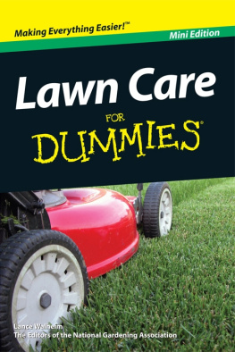 Lance Walheim - Lawn Care for Dummies, Mini Edition