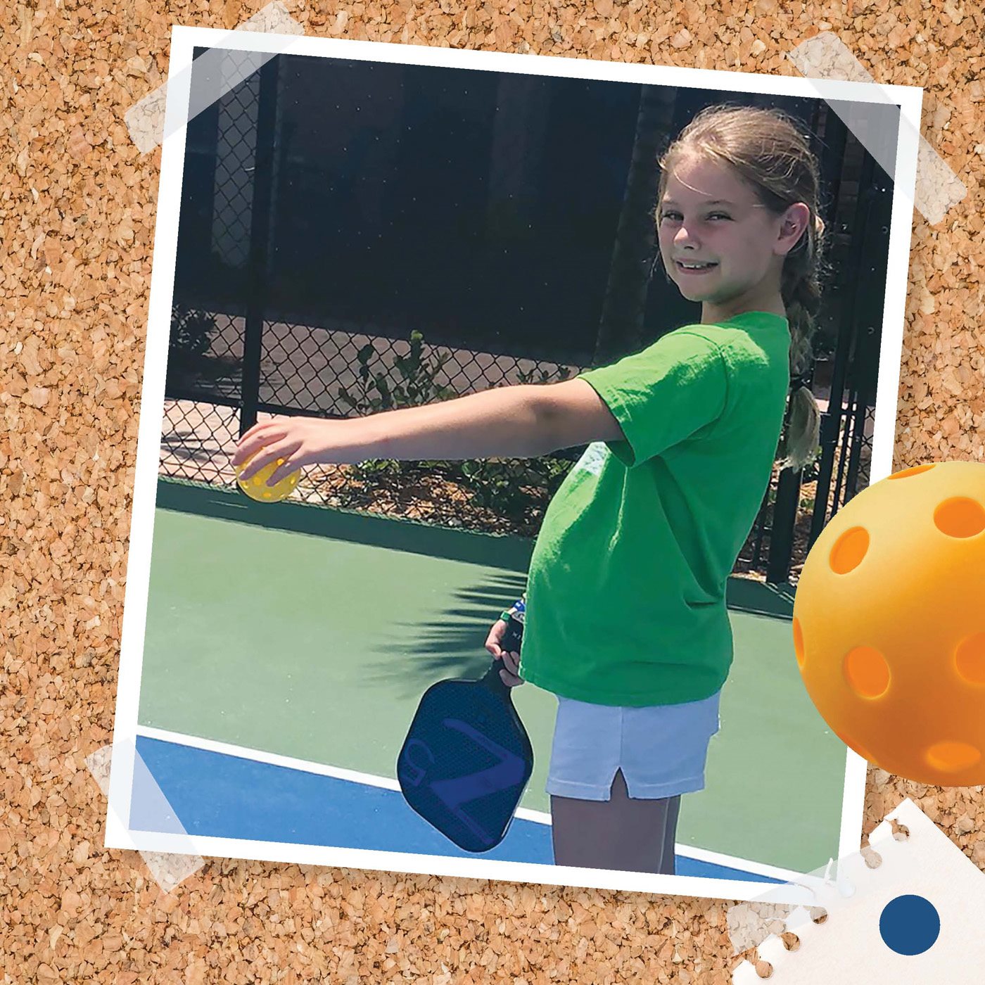 Pickleball can be played with two teams of two or one against one Coach Rob - photo 13