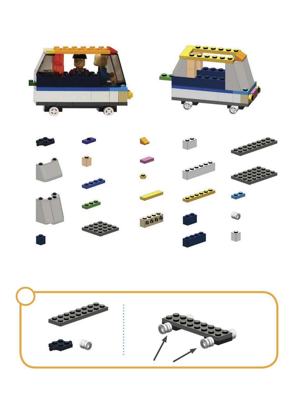 Build th e Driver s Coach 2x 2x 2x 1x 2x 1x 1x 3x 2x 2x 2x - photo 9