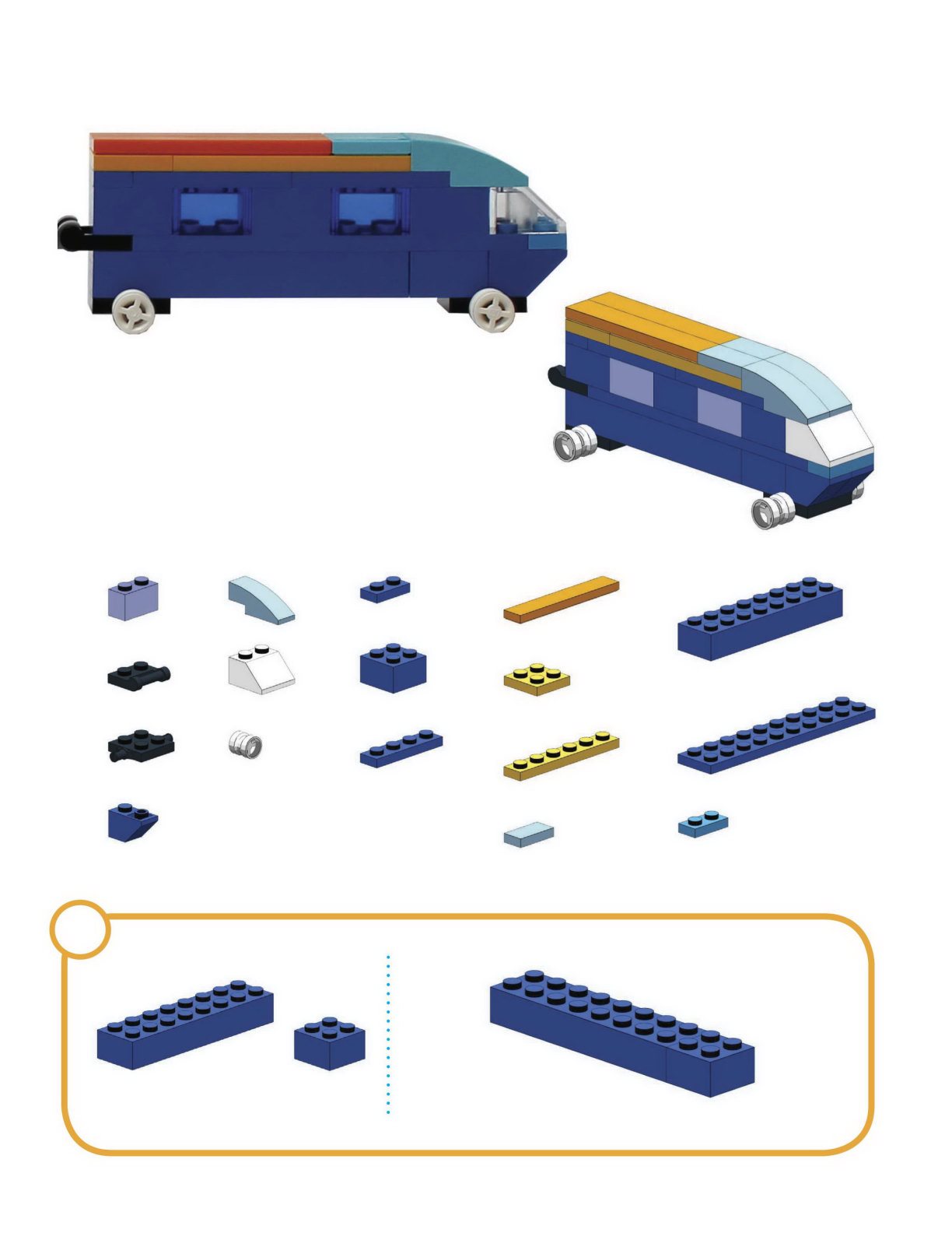 Build th e Bull et Train Car 1 1x 1x 4x 2x 1x 4x 4x 2x 1x 2x 2x - photo 23