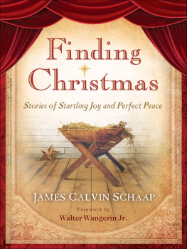 James Calvin Schaap - Finding Christmas: Stories of Startling Joy and Perfect Peace