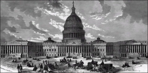 THE CAPITOL IN THE 1860S AFTER THE ADDITION OF THE DOME When the Rotunda - photo 8