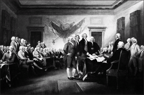 THE DECLARATION OF INDEPENDENCE IN 1776 SURRENDER OF GENERAL BURGOYNE AT - photo 13