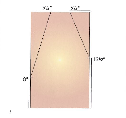 3 Cut along drawn lines for Apron Left and Apron Right Diagram 3 4 For - photo 13