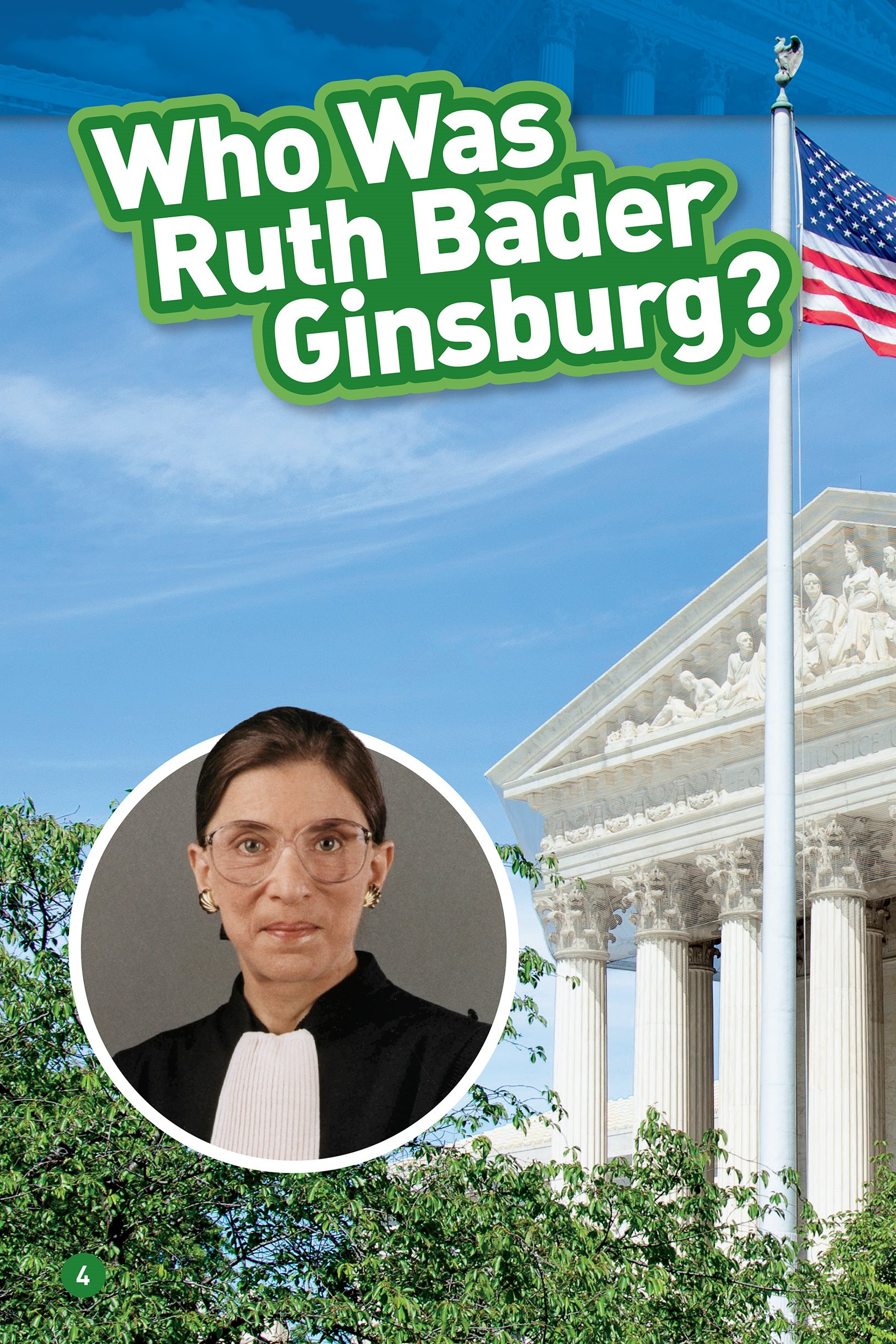 Ruth Bader Ginsburg is best known for being a justice or judge on the - photo 6