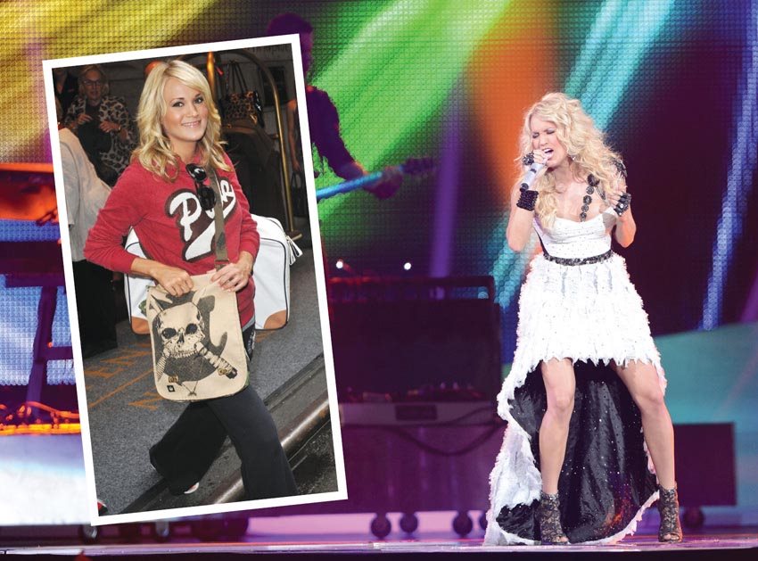 Carrie wears beautiful dresses on stage but she says her favorite thing to wear - photo 15