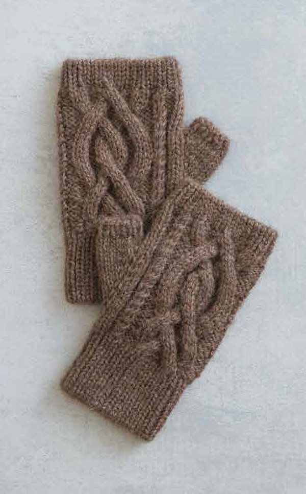 F Aran Motif Long This pattern will keep you cabling for even longer The Aran - photo 10