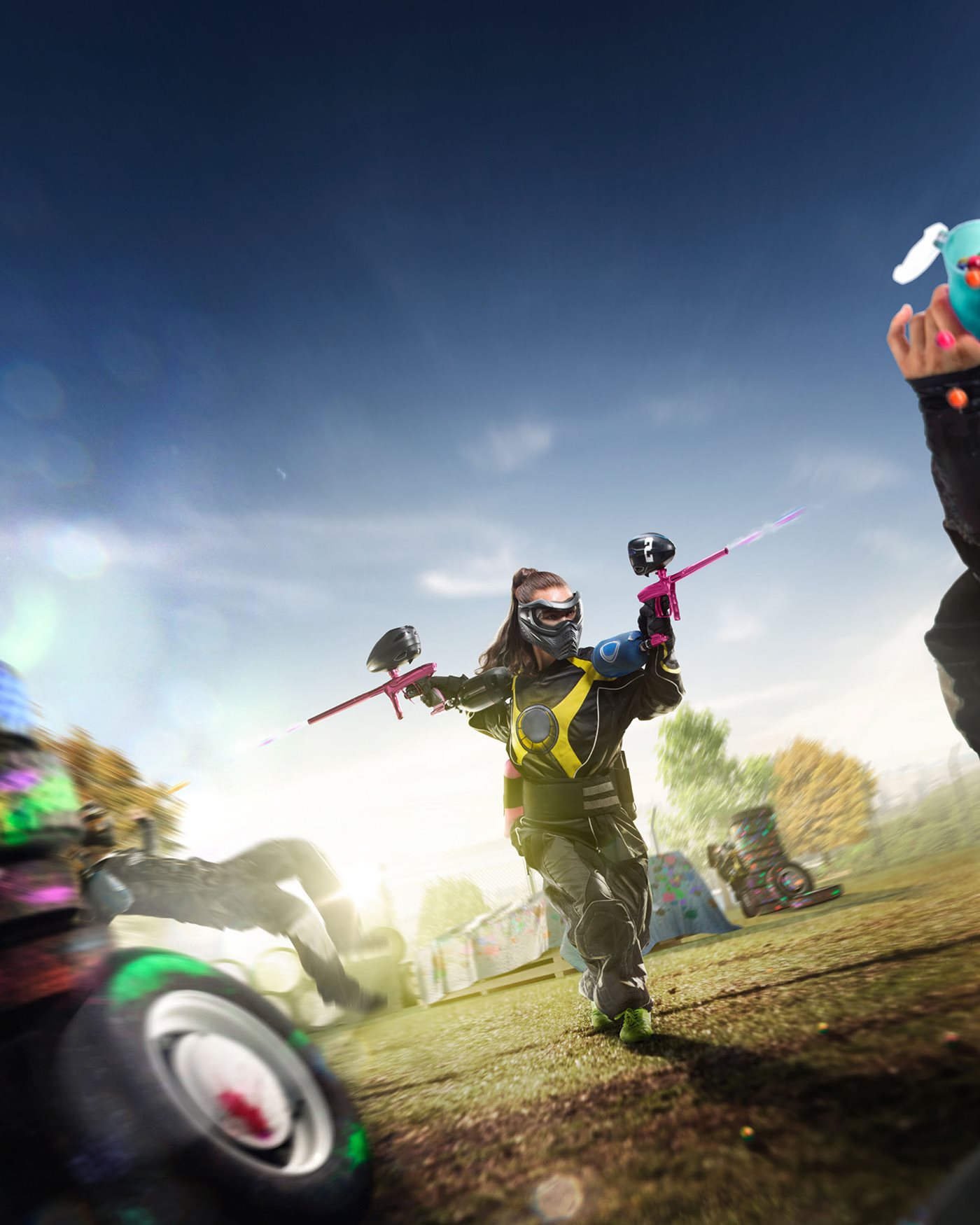 READY AIM SPLAT Paintball is fast its exciting it will get your - photo 4