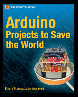 Emery Premeaux - Arduino Projects to Save the World