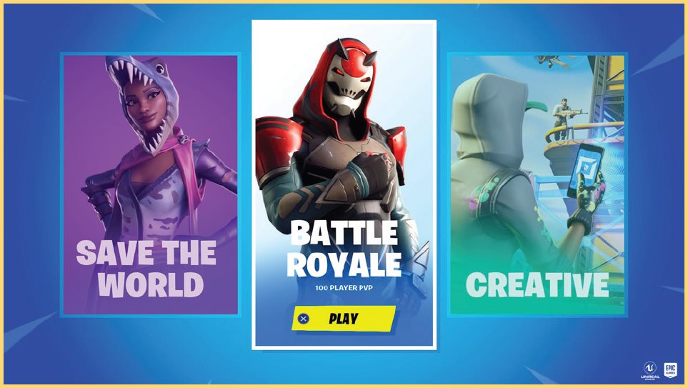 To play Fortnite Battle Royale as opposed to Fortnite Save the World Select - photo 6