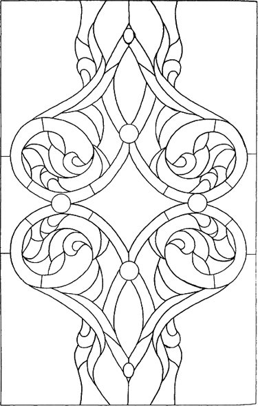 162 Traditional and Contemporary Designs for Stained Glass Projects - photo 13