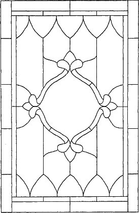 162 Traditional and Contemporary Designs for Stained Glass Projects - photo 15