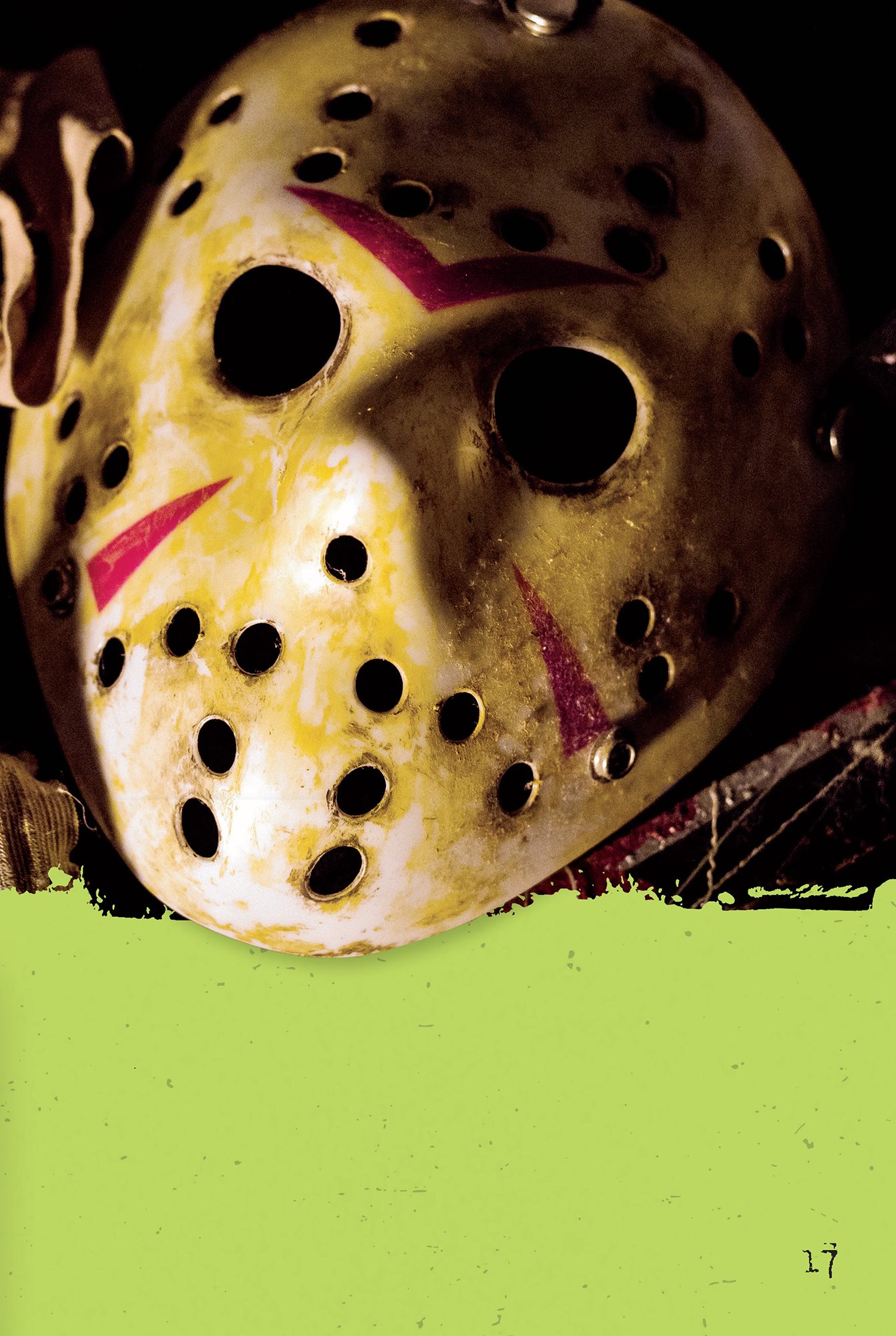 Jason is seen wearing his iconic hockey mask for the first time an hour - photo 19