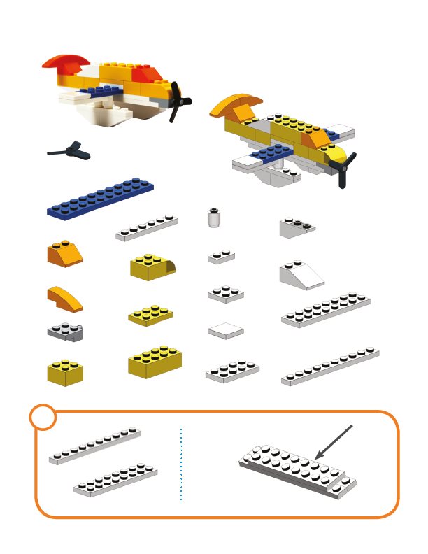 Build a Floatplane 1x 1x 2x 4x 4x 2x 1x 2x 1x 2x 2x 1x 1x 2x 1x 2x 2x 2x 2x 2x - photo 12