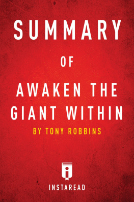 Instaread Summaries - Summary of Awaken the Giant Within