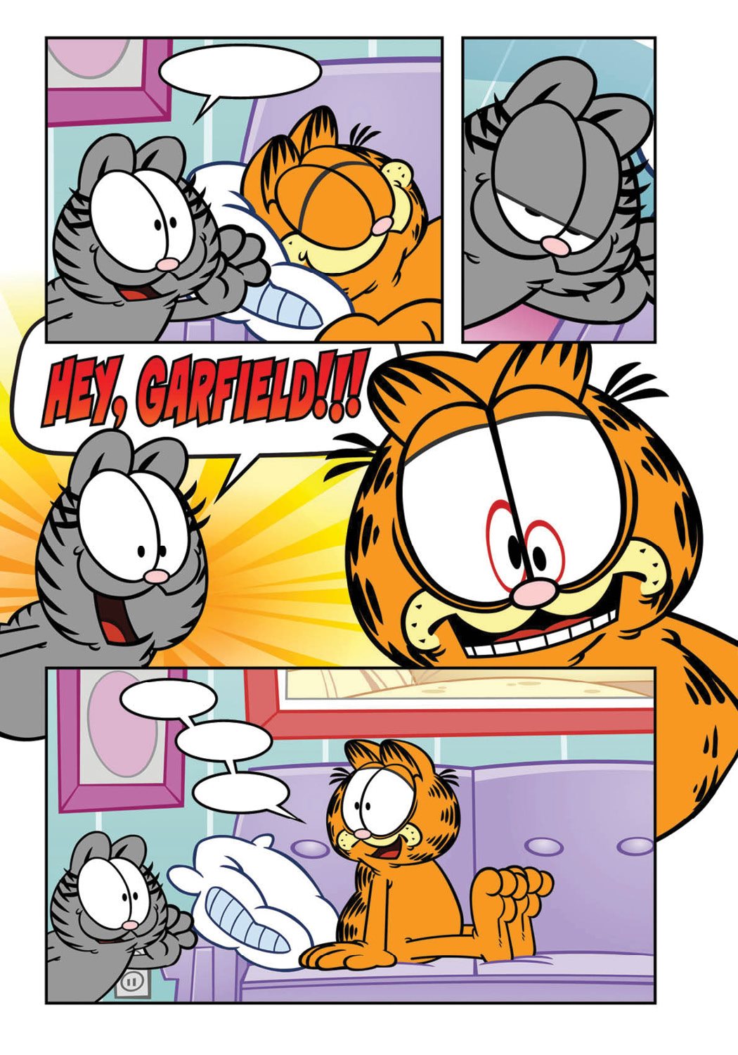 Hey Garfield Huh Wha Who Hey Garfield Guess what - photo 14