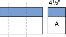 Figure 1 Subcut strip sets into 4 segments to make A units Cut four strips - photo 7