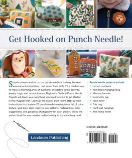 Juliette Michelet - Beginners Guide to Punch Needle Projects: 26 Accessories and Decorations to Embroider in Relief