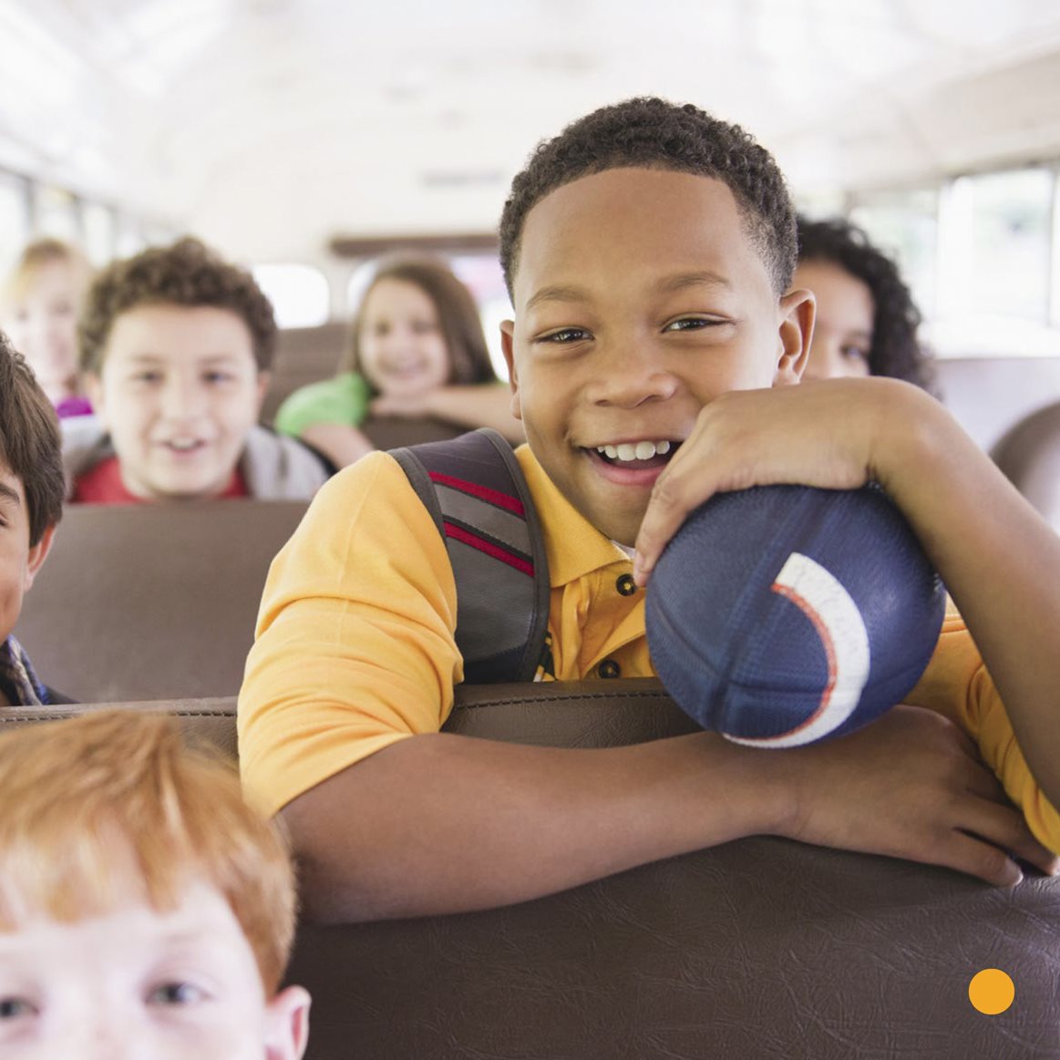 The school bus has a back door It is for emergencies emergency door - photo 13