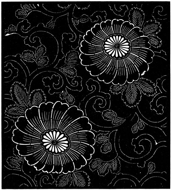 14 Karakusa Stylized Chrysanthemums in a Chinese Style 15 Carnations in - photo 15