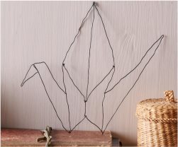 Origami Wishes Wire Art SIMPLE MODERN Creating objects and figures out - photo 25