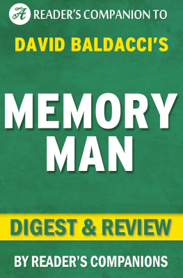 Readers Companions - Memory Man: By David Baldacci | Digest & Review